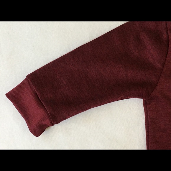 Champion sweatshirt size 18 months burgundy zip up - Picture 11 of 16